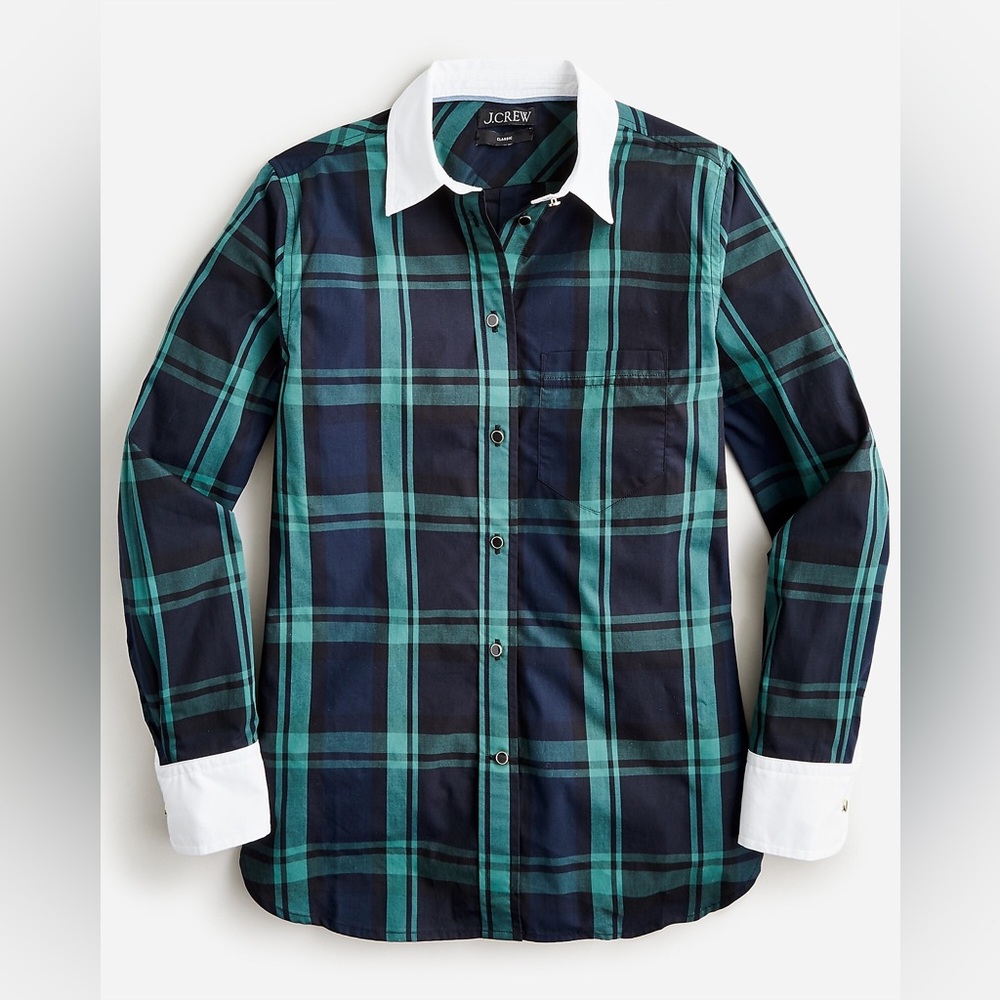 J. Crew Classic-fit Cotton Poplin Shirt